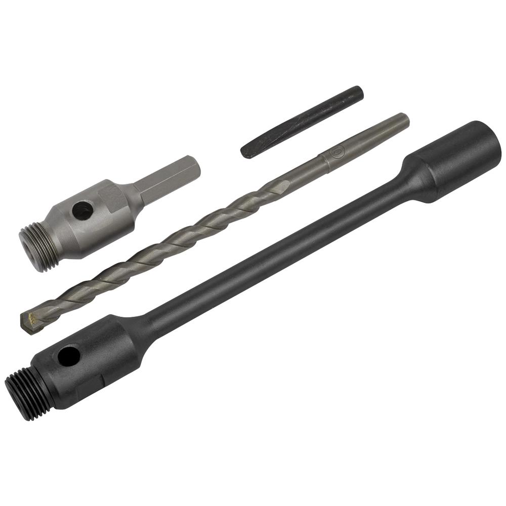 Hex Shank Diamond Core Drill Adaptor and Extension Set