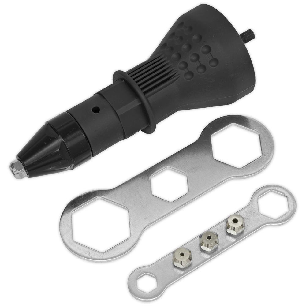 Riveter Adaptor for Drills