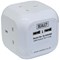 Sealey 4 Way Mains Extension Cube and USB Sockets 240v Sealey 4 Way Mains Extension Cube and USB Sockets 240v