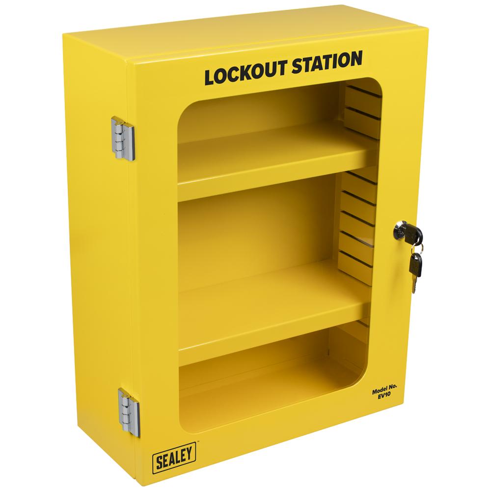 Wall Mount Cabinet for Safety Lockout Equipment