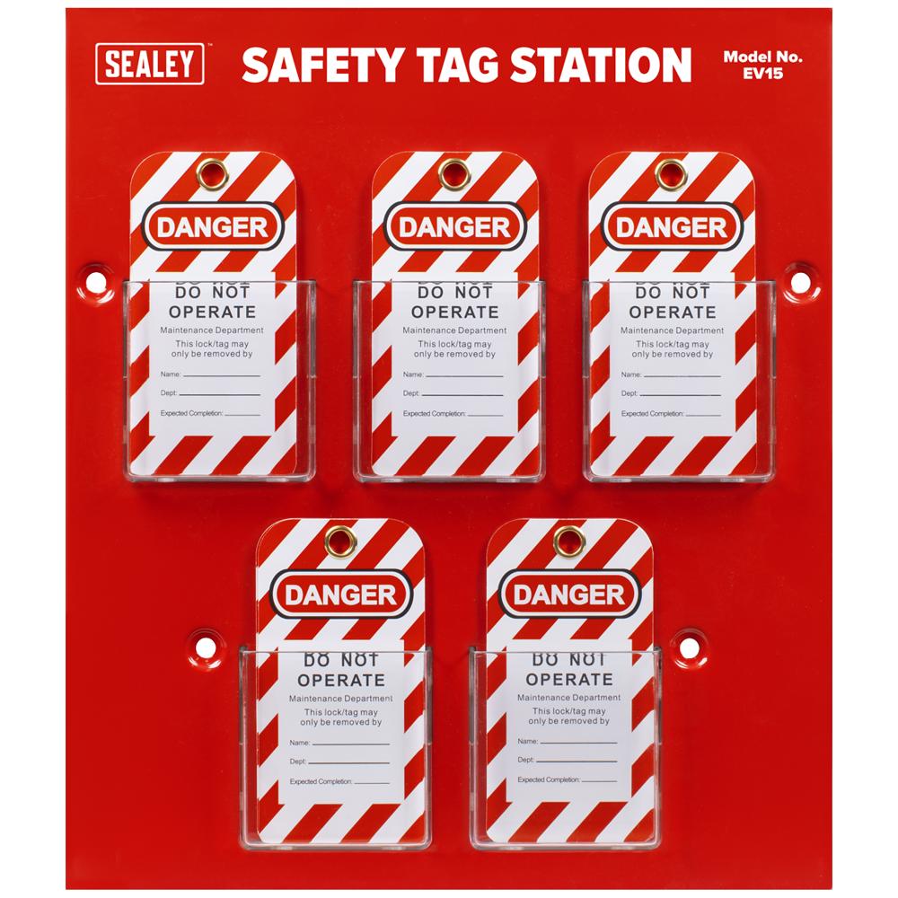 Wall Mount Safety Tag Station