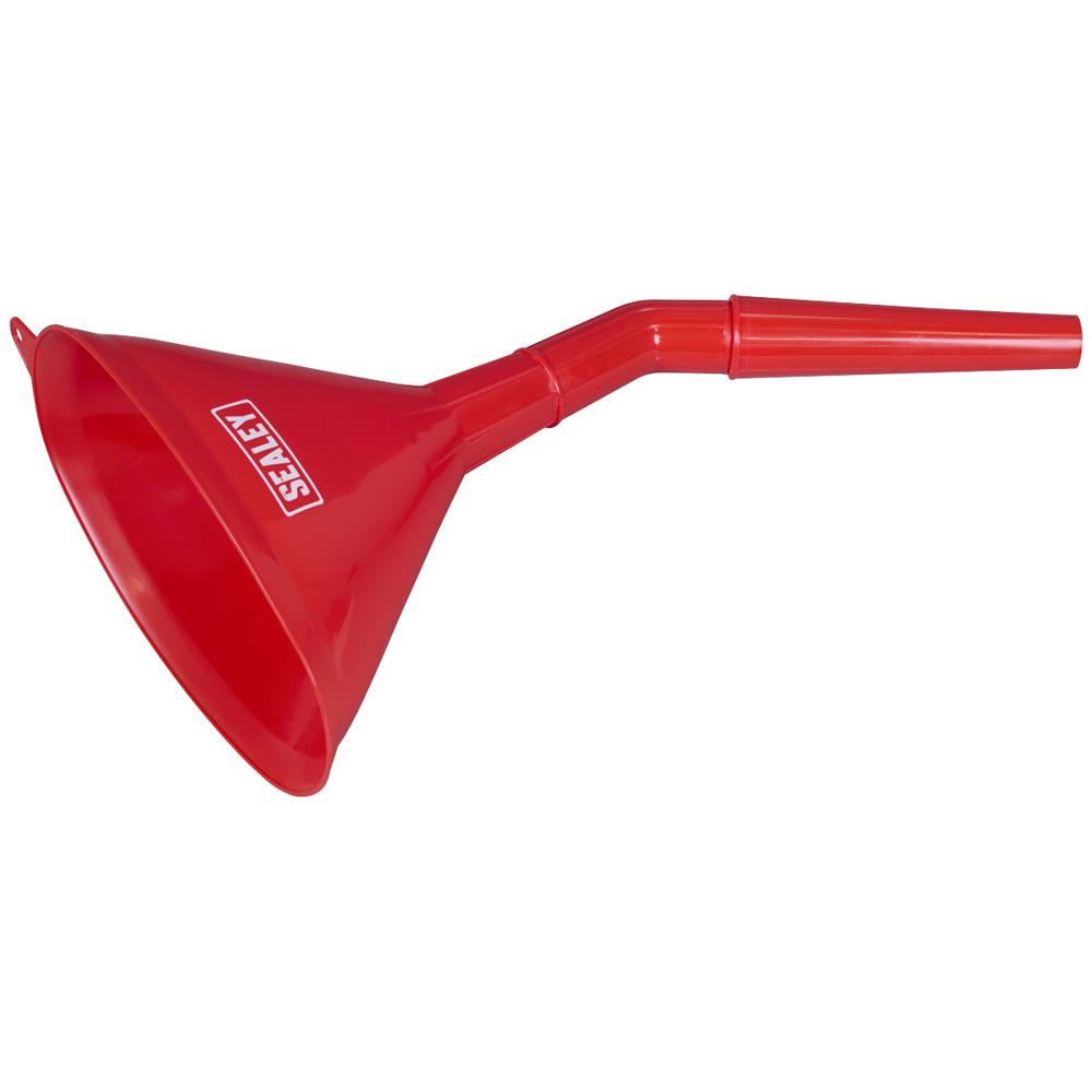 Sealey Angled Oval Funnel And Filter