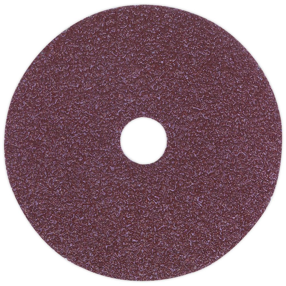Photos - Abrasive Wheel / Belt Sealey Fibre Backed Sanding Discs 100mm 100mm 36g Pack of 25 FBD10036 