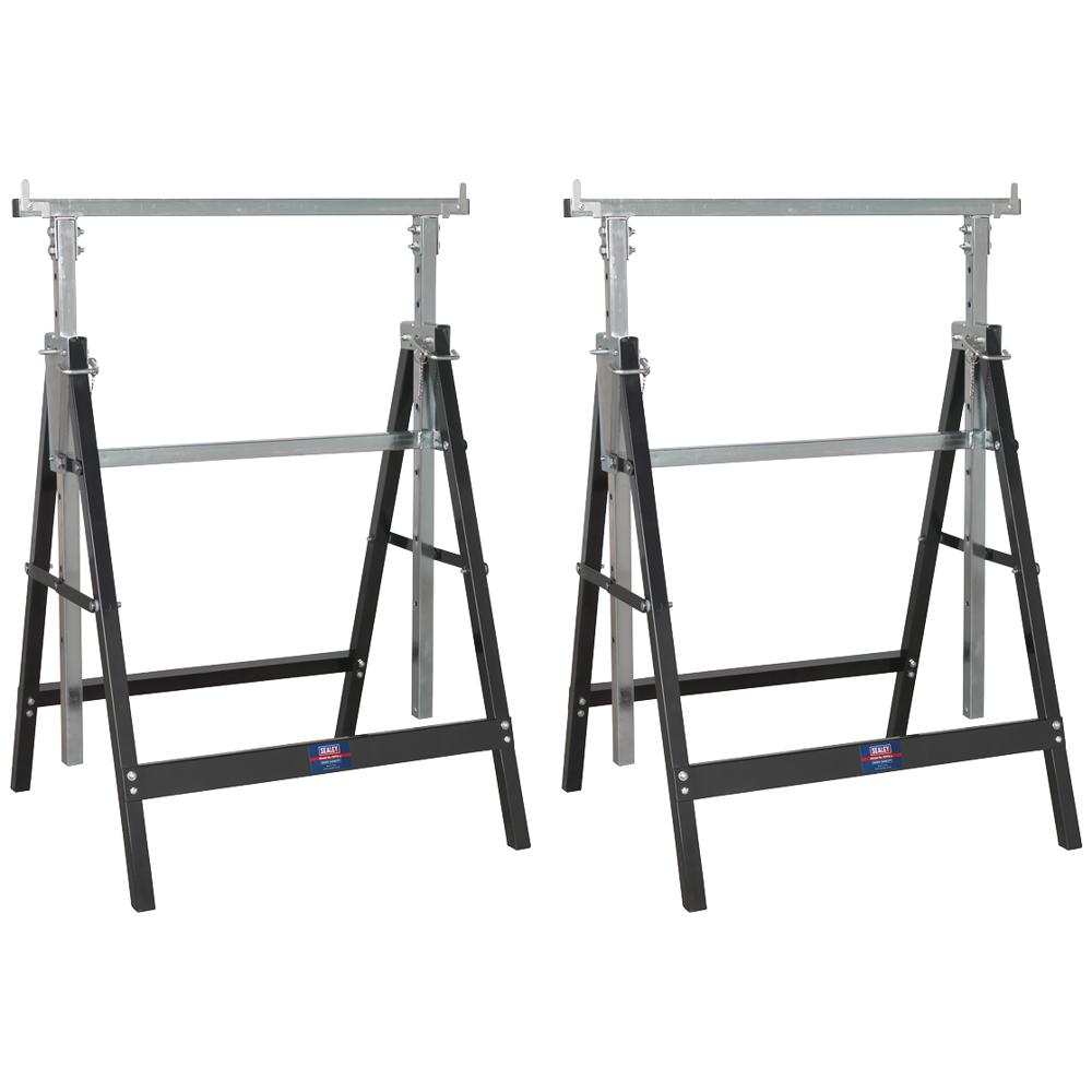 FDT32 Fold Down Telescopic Trestles Set of 2