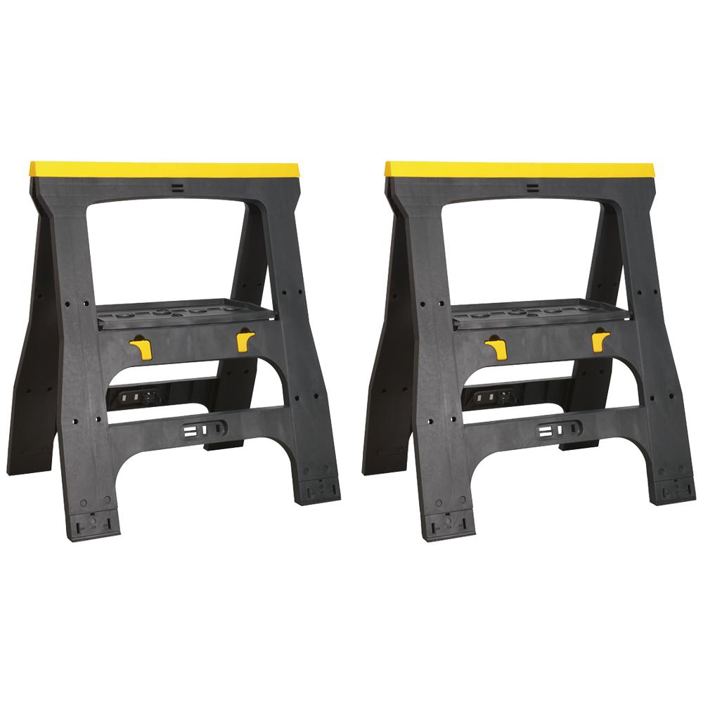 Heavy Duty Composite Folding Trestles Set of 2