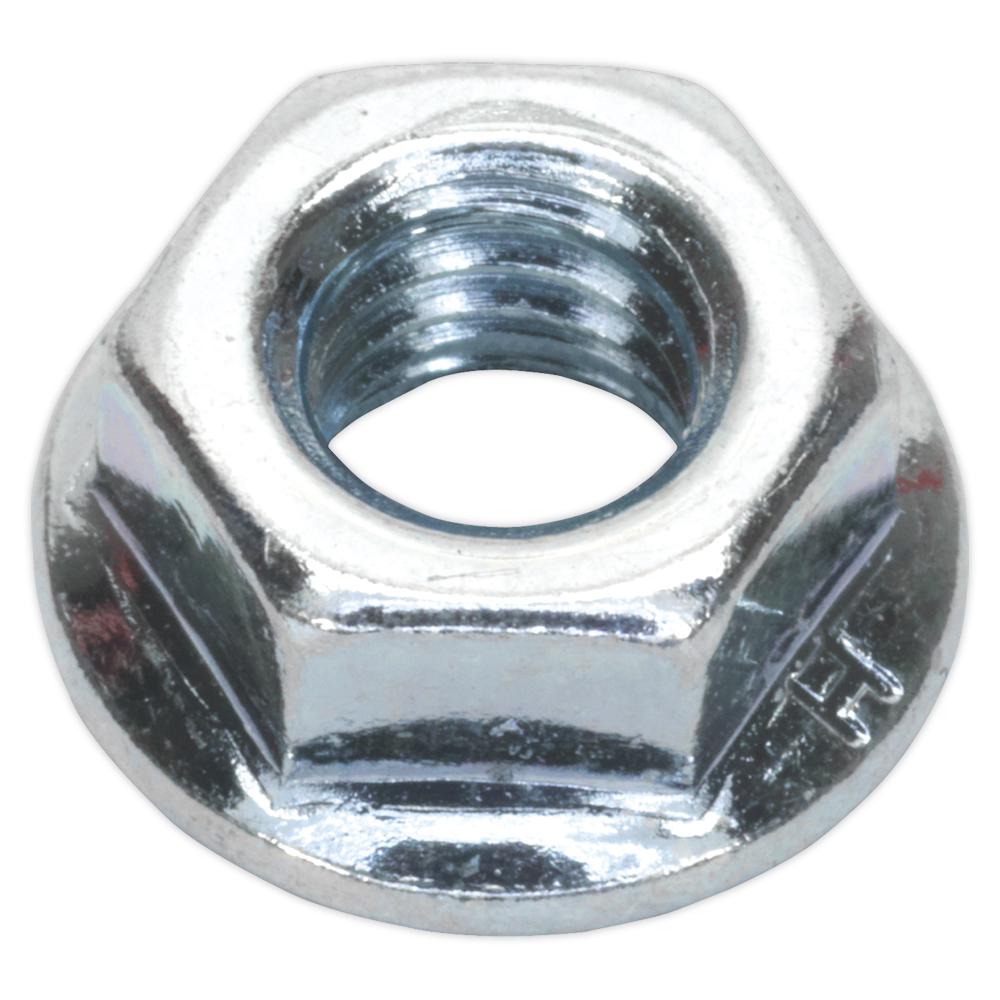 DIN 6923 Zinc Plated Serrated Flange Nuts