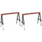 Sealey Fold Down Adjustable Builders Trestles Sealey Fold Down Adjustable Builders Trestles