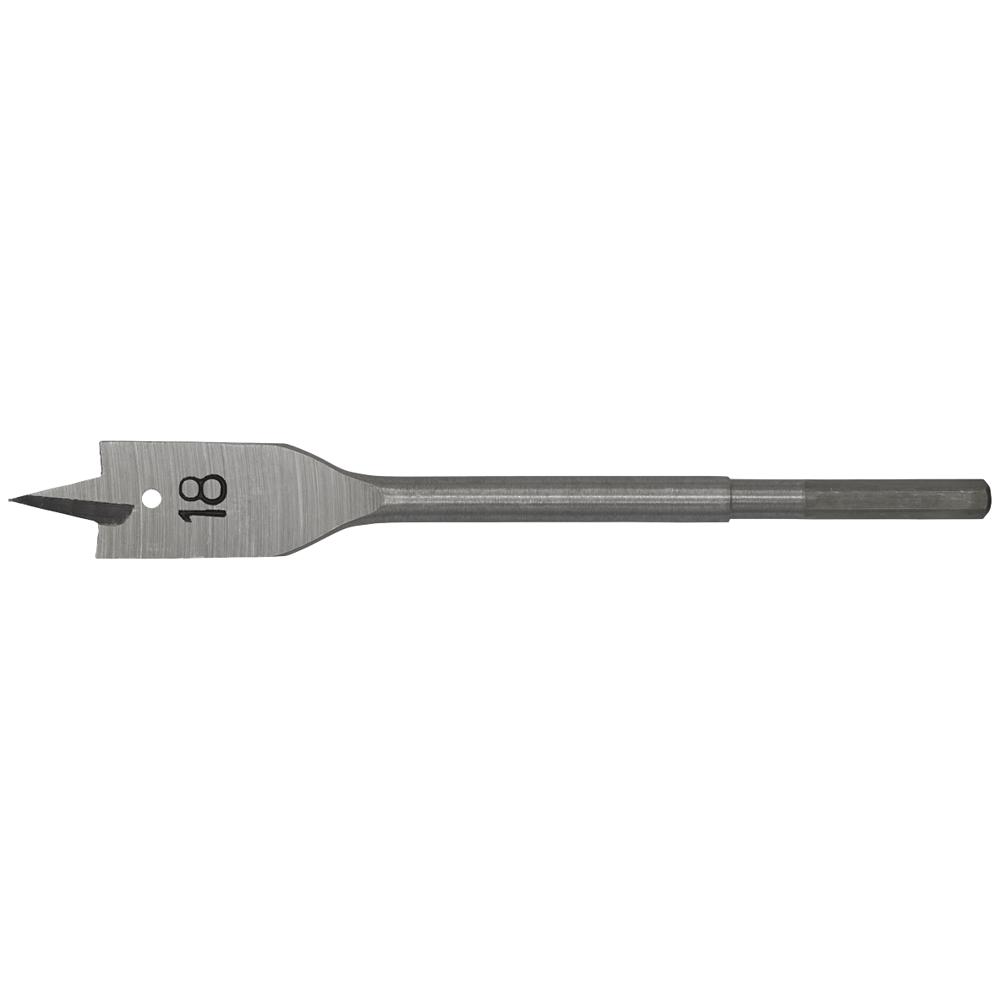 Sealey Worksafe Flat Wood Drill Bit 18mm 152mm