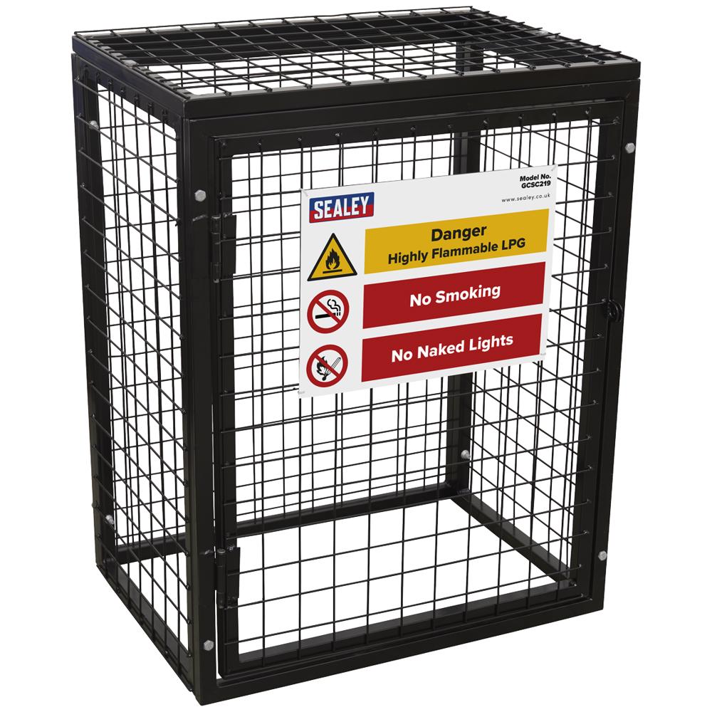Gas Cylinder Safety Cage