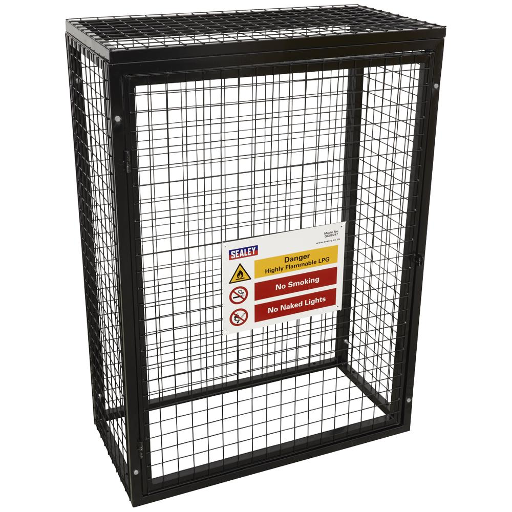 Gas Cylinder Safety Cage