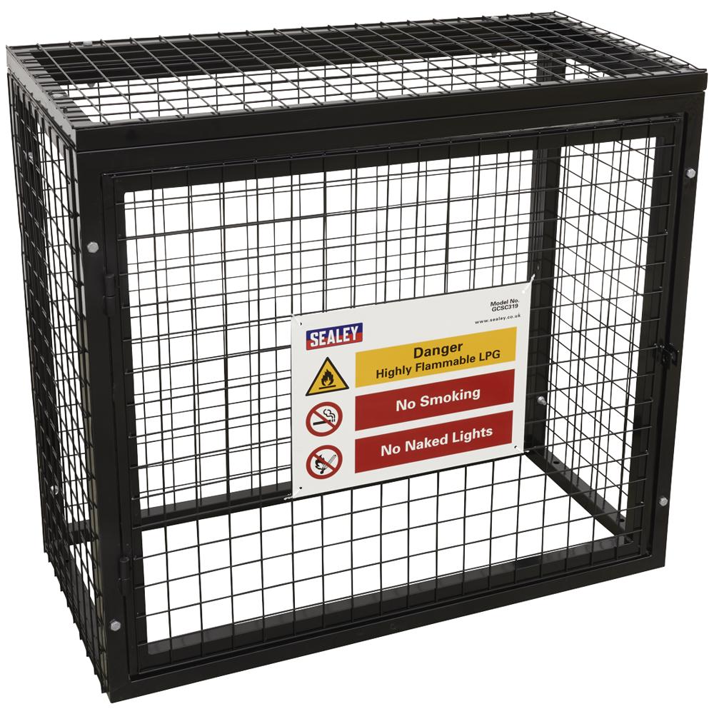Gas Cylinder Safety Cage