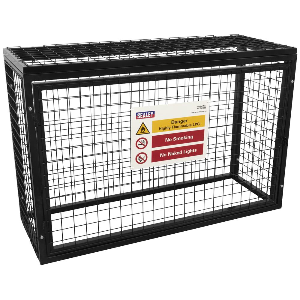 Gas Cylinder Safety Cage