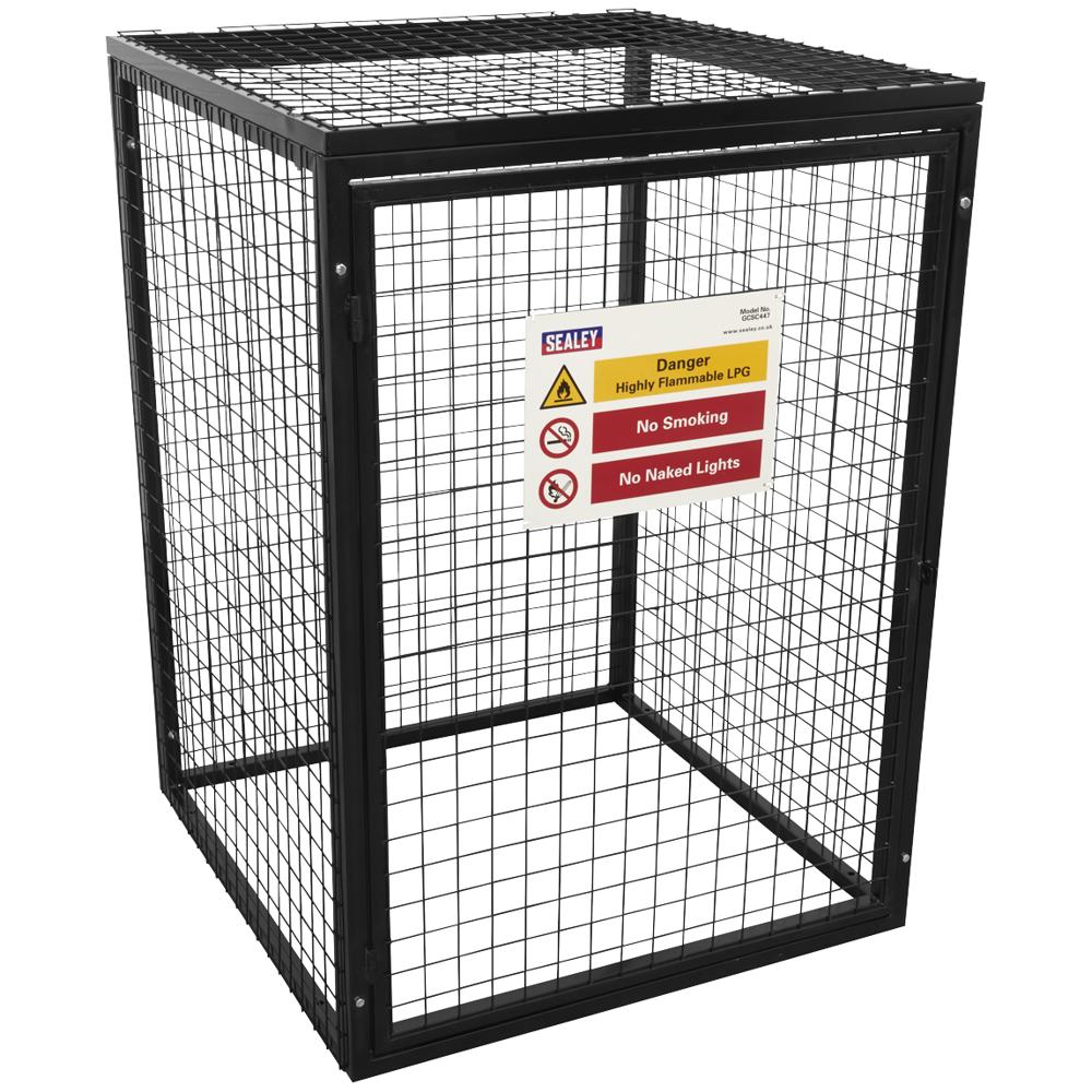 Gas Cylinder Safety Cage