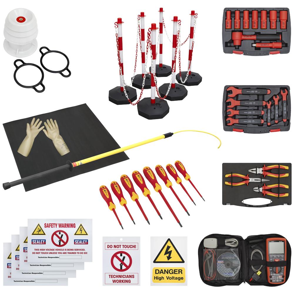 Insulated Workshop Tool Kit for Hybrid Vehicles
