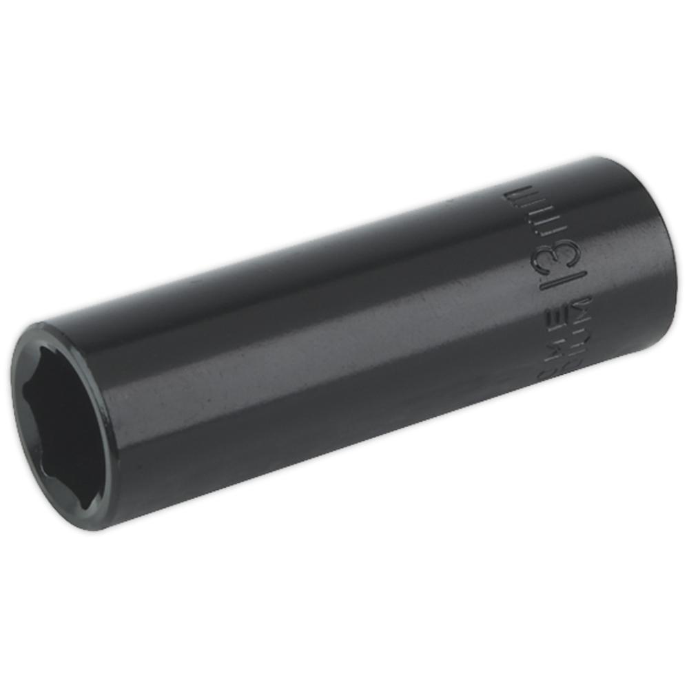 3/8" Drive Deep Hexagon Impact Socket Metric