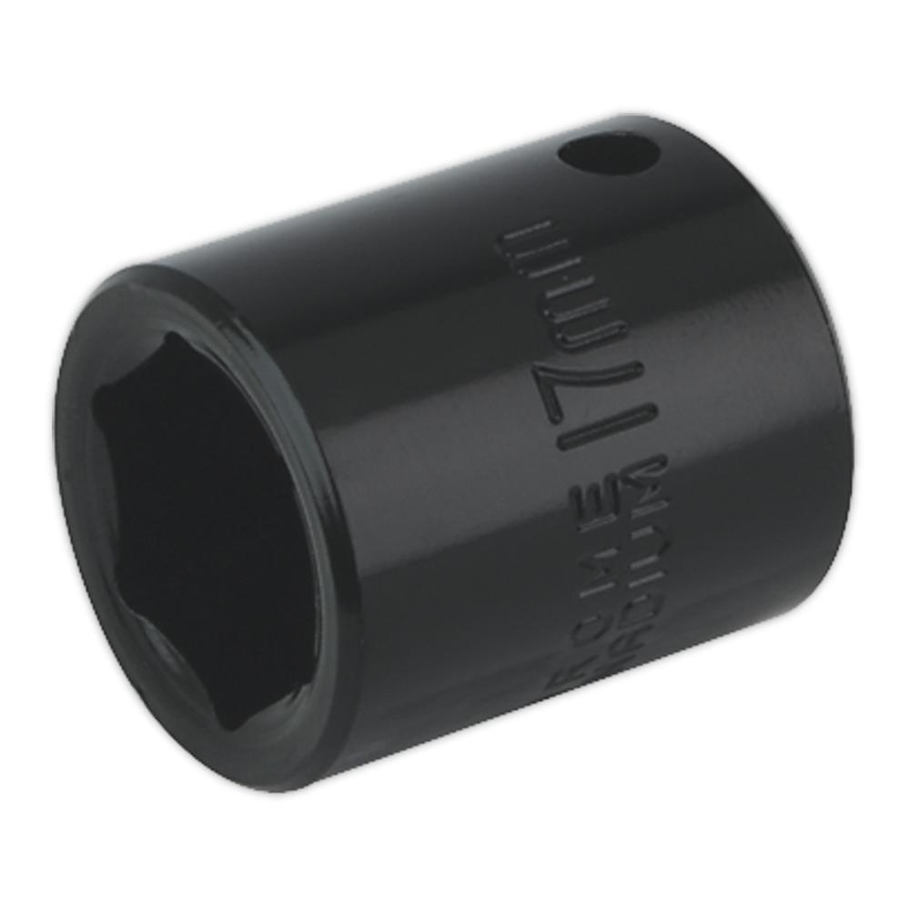 Sealey 3/8" Drive Hexagon Impact Socket Metric 3/8" 17mm