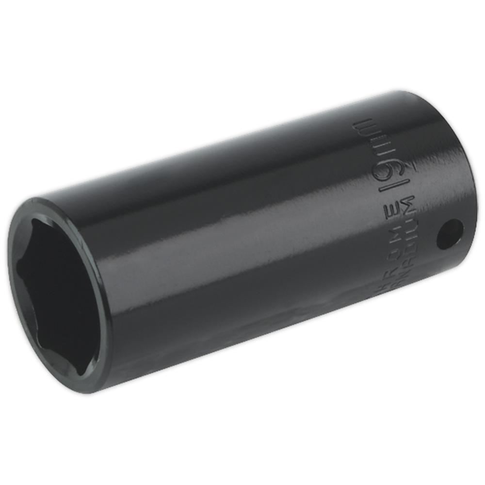 3/8" Drive Deep Hexagon Impact Socket Metric