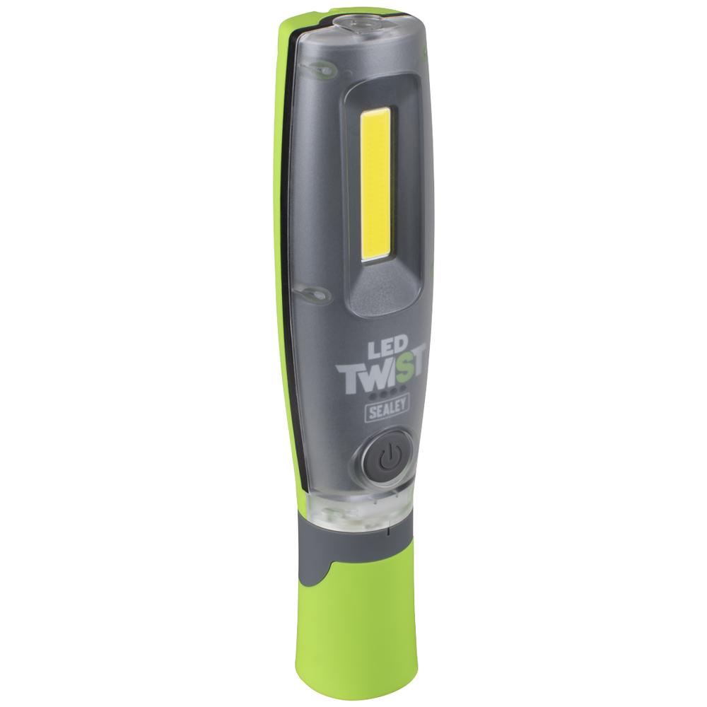 Rechargeable 16W COB LED Twist Magnetic Inspection Lamp