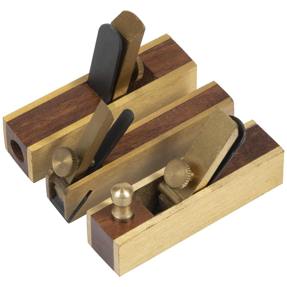 Sealey 3 Piece Mini Block, Bullnose and Scraper Plane Set