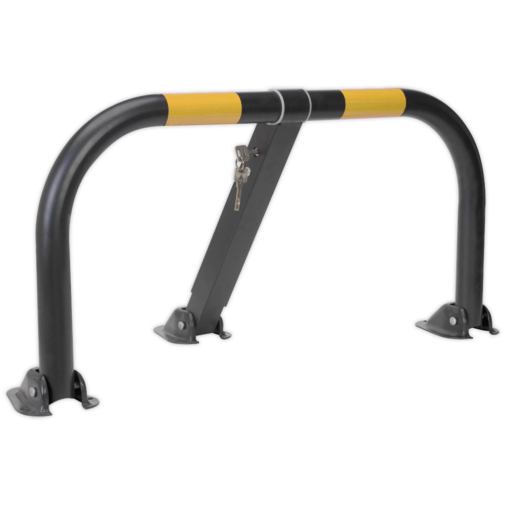Triple Leg Integral Lock Parking Barrier