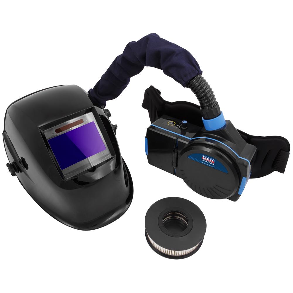 Welding Helmet and Powered Air Purifying Respirator