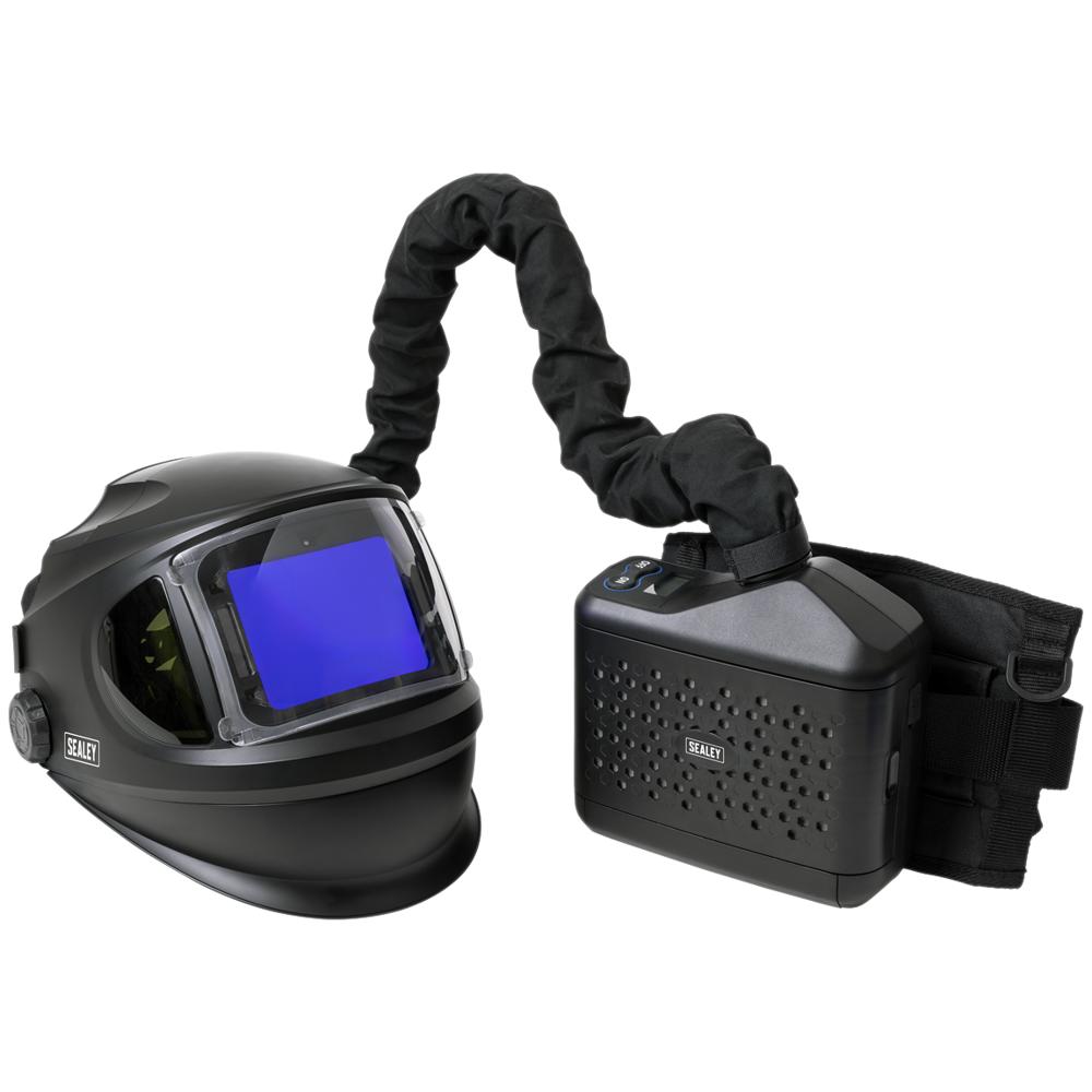 Auto Darkening Welding Helmet and TH3 Powered Respirator