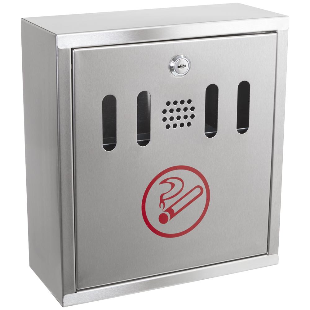 Stainless Steel Wall Mounted Cigarette Bin