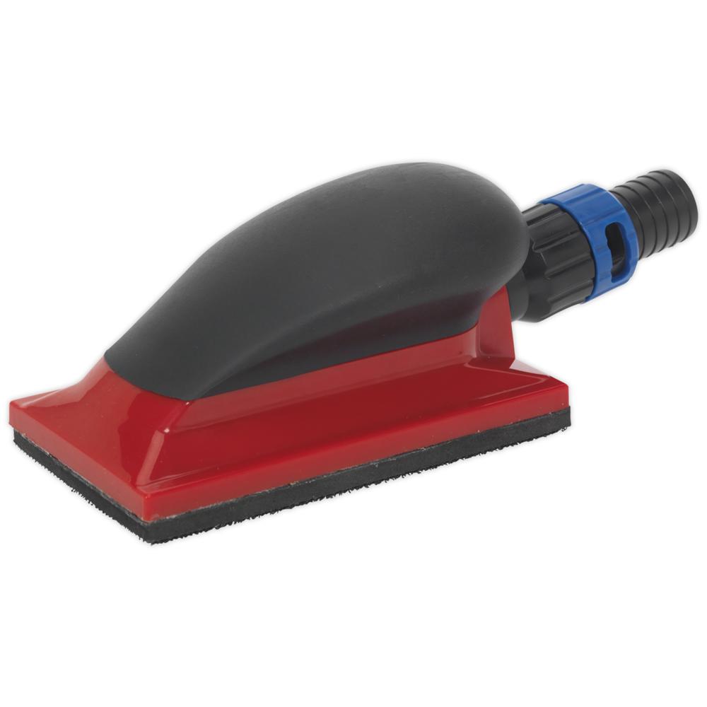 Hook and Loop Hand Sanding Block and Dust Extraction Port