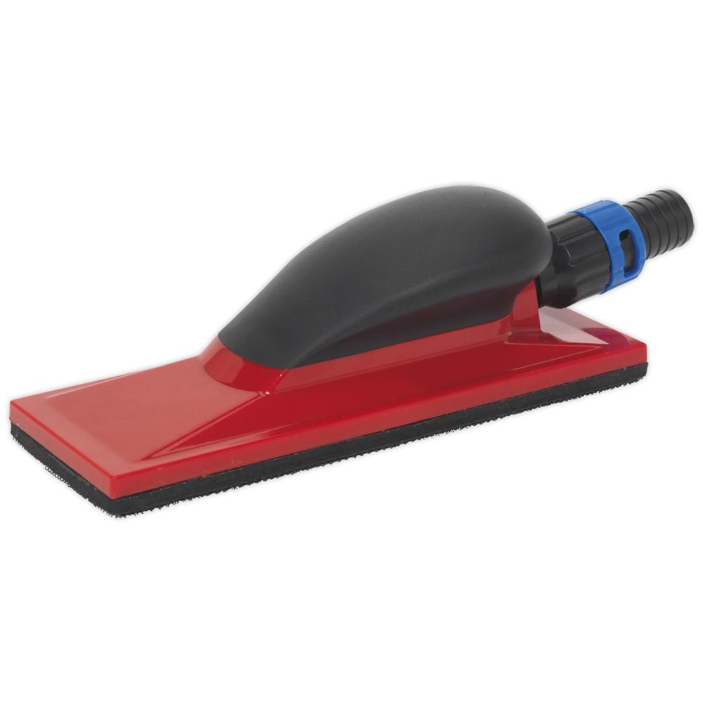 Sealey Hook and Loop Hand Sanding Block and Dust Extraction Port 198mm
