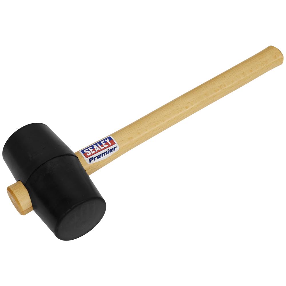 Sealey Black Headed Rubber Mallet 790g