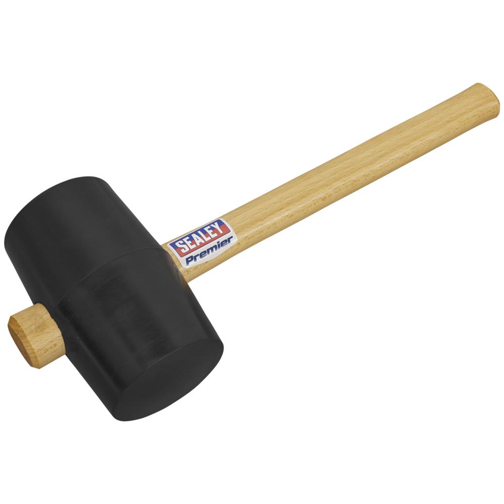Sealey Black Headed Rubber Mallet 1130g