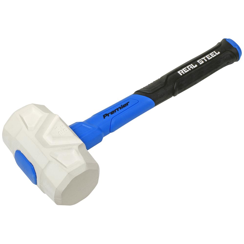Sealey Premier Fibreglass Shaft Rubber Mallet 680g