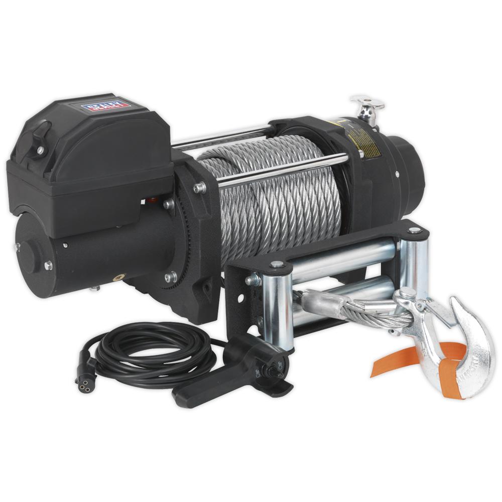 Sealey RW8180 12v Industrial Strength Recovery Winch 8180kg