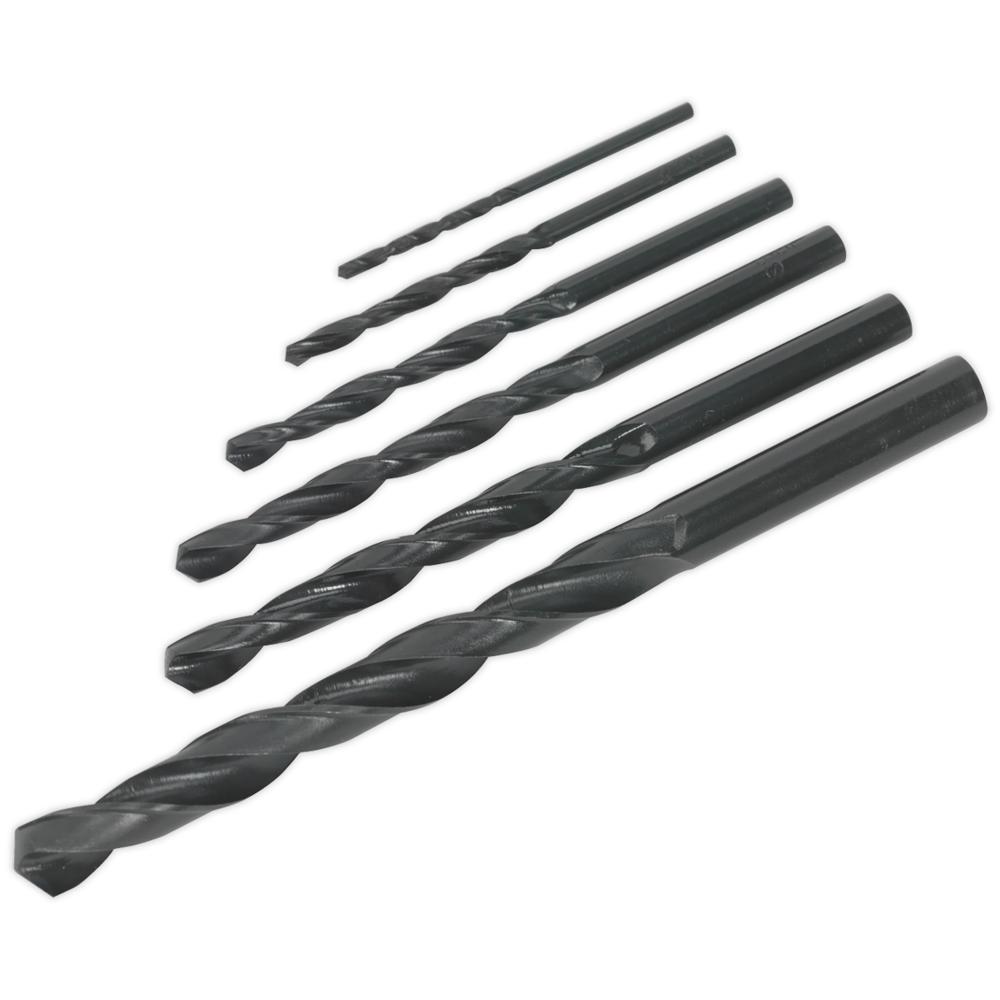 6 Piece HSS-R Drill Bit Set