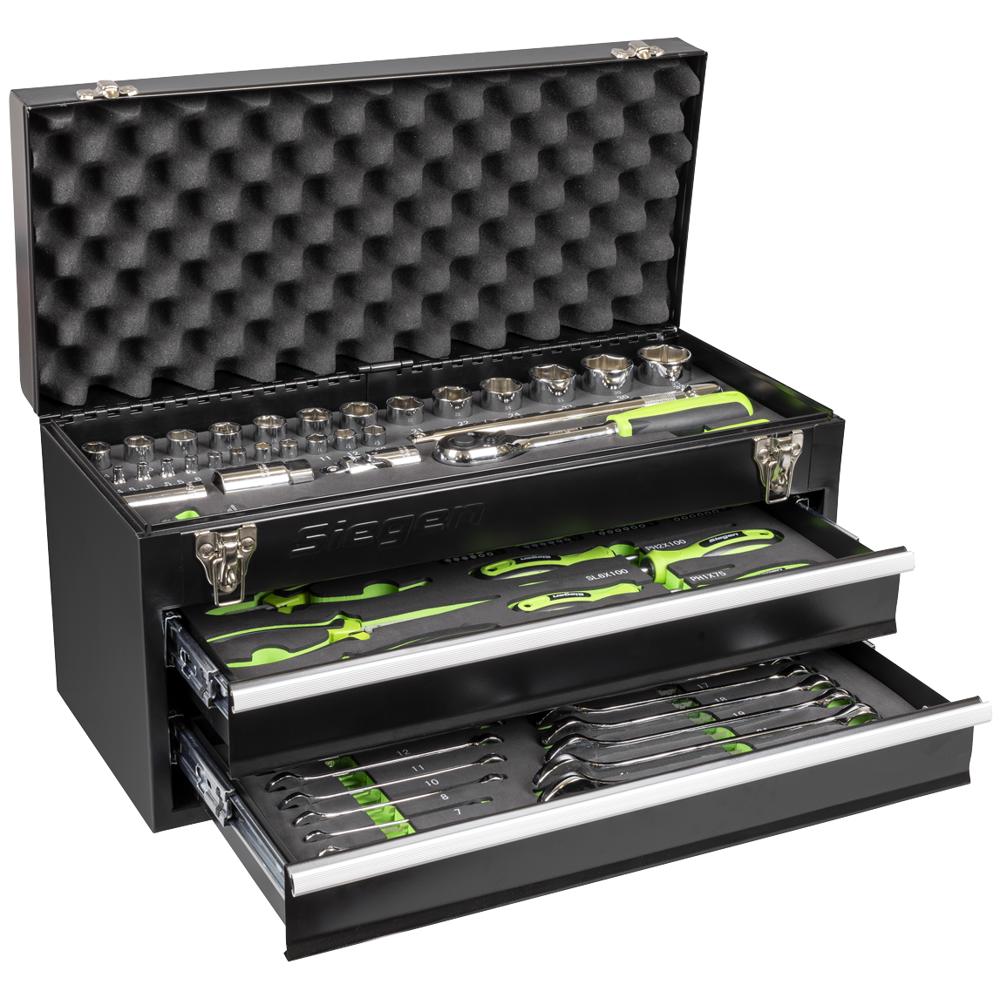 2 Drawer Tool Chest + 90 Piece Tool Kit