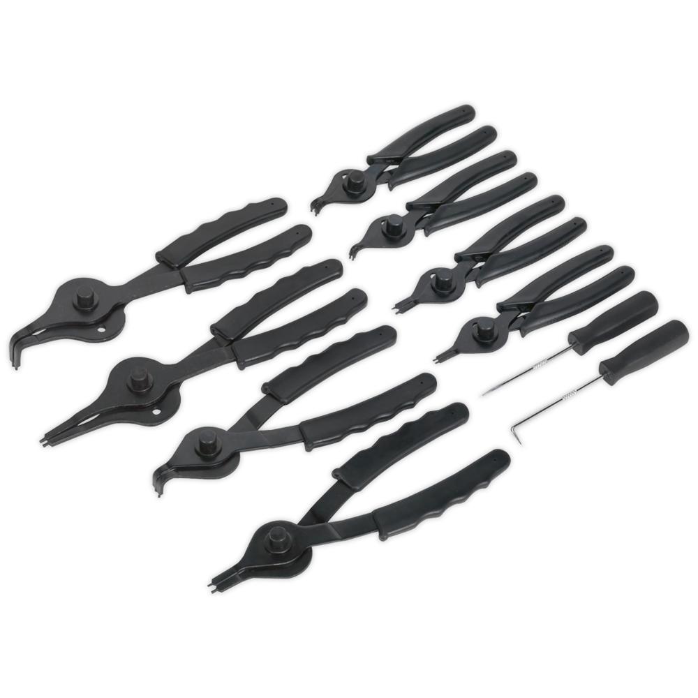 Siegen 10 Piece Circlip Plier and Pick Set
