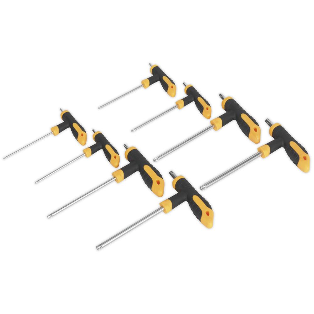 Siegen 8 Piece T Handle Torx Key Set