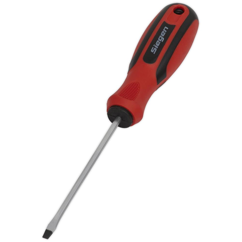 Siegen Flared Slotted Screwdriver 3mm 75mm