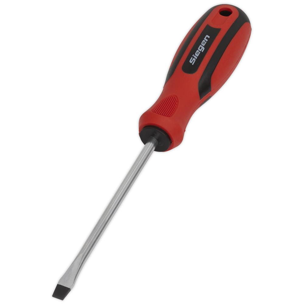 Siegen Flared Slotted Screwdriver 5mm 100mm