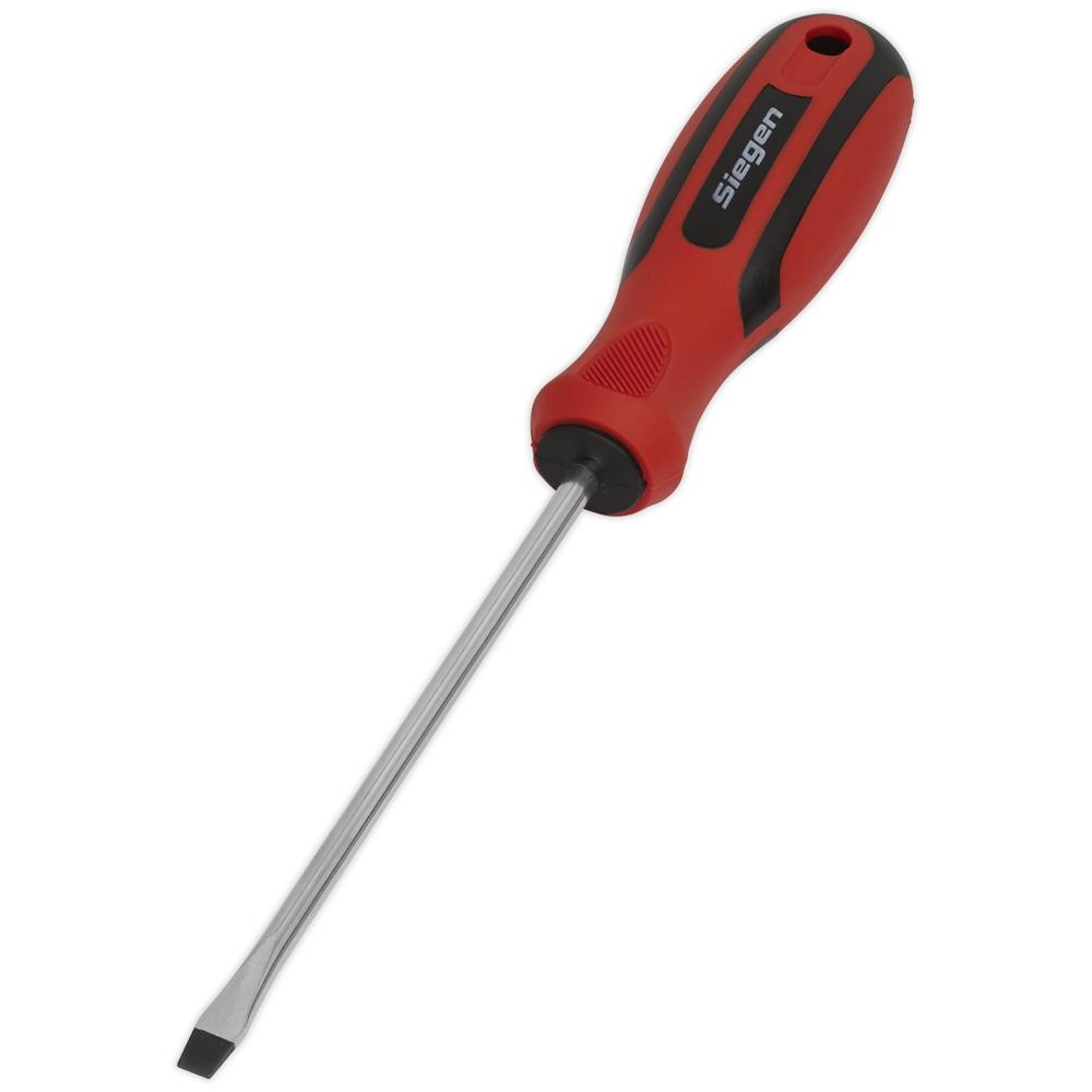 Siegen Flared Slotted Screwdriver 5mm 125mm