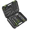Siegen 219 Piece Combination Drive Socket Spanner and Screwdriver Set Siegen 219 Piece Combination Drive Socket Spanner and Screwdriver Set