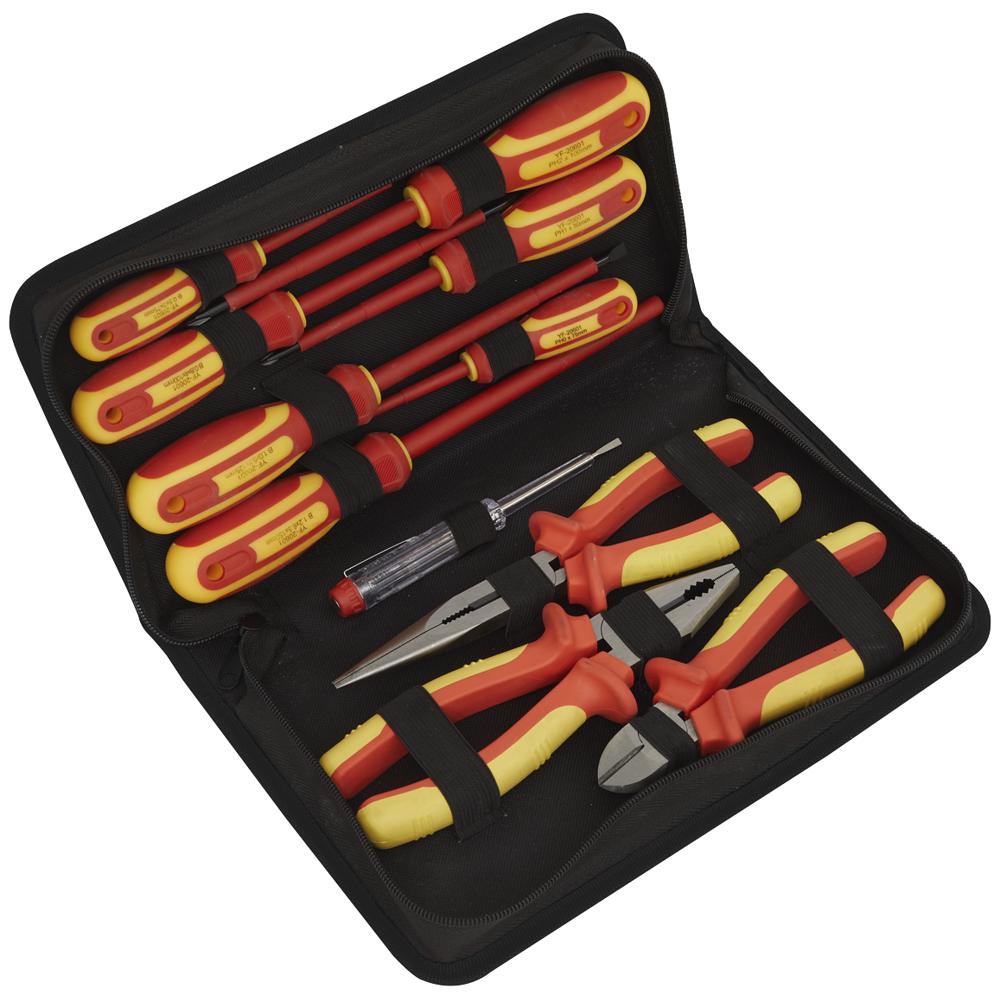 11 Piece VDE Insulated Tool Kit