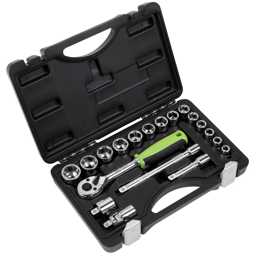 19 Piece 3/8" Drive Hex Socket Set