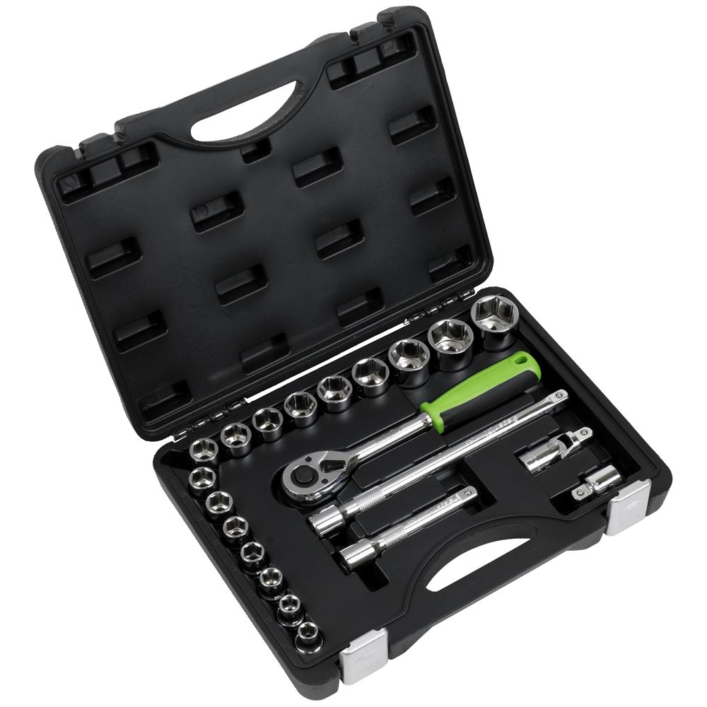 Siegen 21 Piece 1/2" Drive Hex Socket Set 1/2