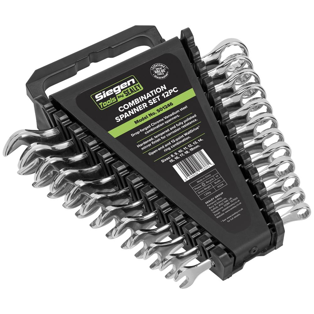 12 Piece Combination Spanner Set