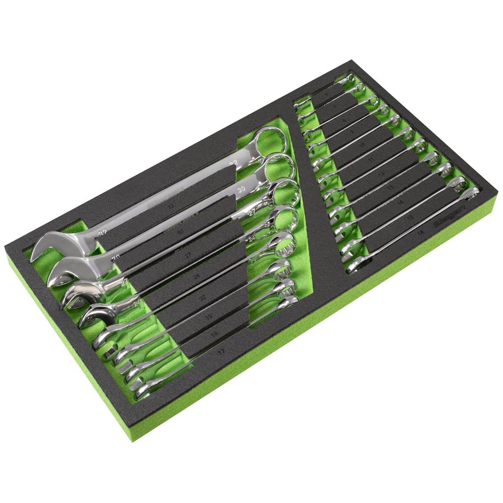 19 Piece Combination Spanner Set in Module Tray