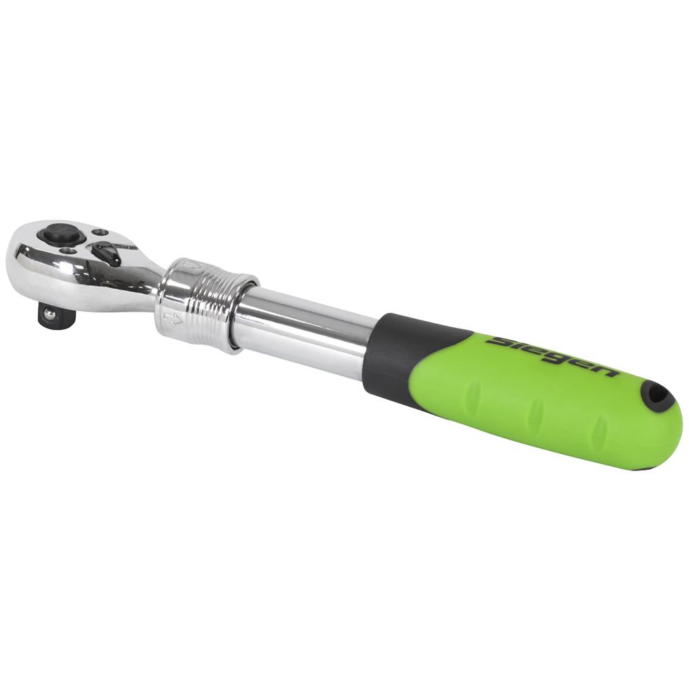 Siegen 3/8" Drive Extendable Ratchet 3/8