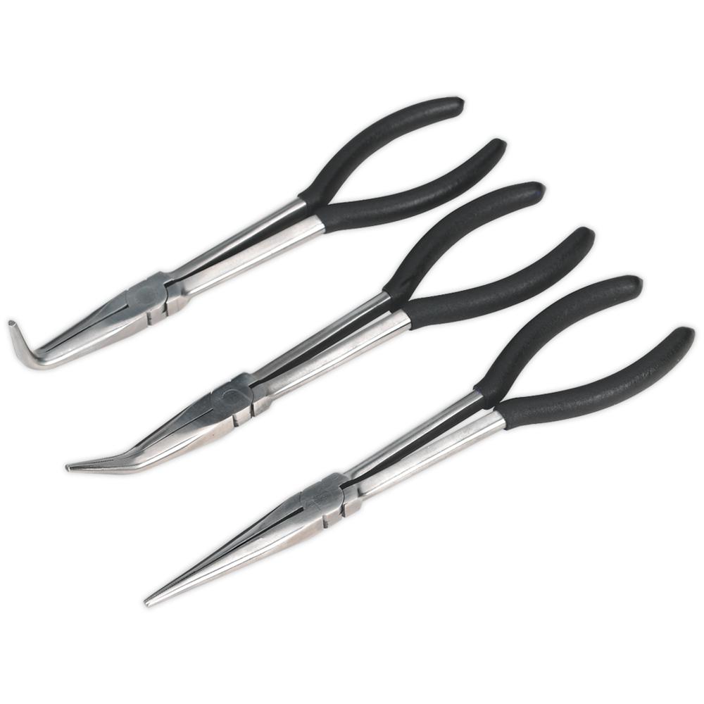 Siegen 3 Piece Needle Nose Plier Set