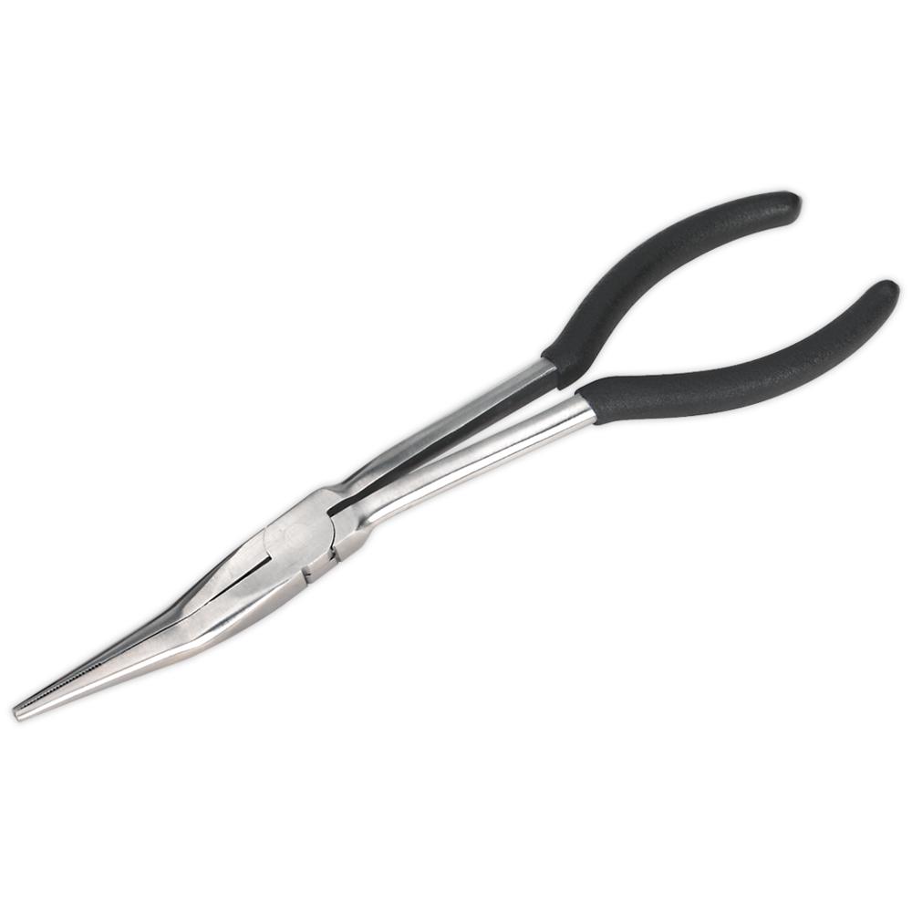 Click to view product details and reviews for Siegen Offset Needle Nose Pliers 275mm.
