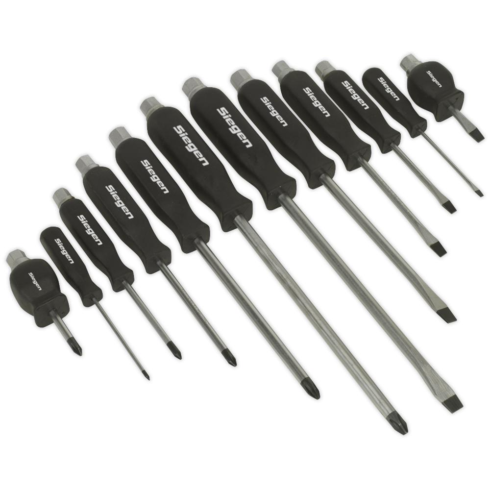 12 Piece Hammer Through Screwdriver Set